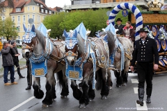 Eröffnung Frühlingsfest in München 2016