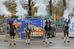 Eröffnung Frühlingsfest in München 2016