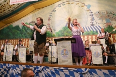 Wolfgang Grünbauer und Gigi Pfundmair, Aubinger Herbstfest auf der Festwiese am Belandwiesenweg in München-Aubing 2019