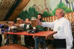 Helmut Pfundstein (re.), Aubinger Herbstfest auf der Festwiese am Belandwiesenweg in München-Aubing 2019