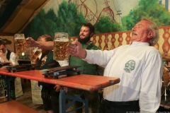 Helmut Pfundstein (re.), Aubinger Herbstfest auf der Festwiese am Belandwiesenweg in München-Aubing 2019