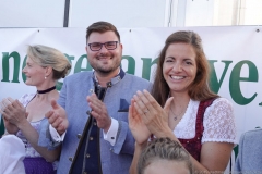 Sebastian Kriesel und Kristina Frank, Aubinger Herbstfest auf der Festwiese am Belandwiesenweg in München-Aubing 2019