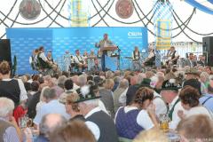 Politischer Frühschoppen der CSU am Aubinger Herbstfest an der Balantwiese in München-Aubing 2023