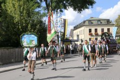 Festzug am Aubinger Herbstfest in München 2022