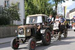 Festzug am Aubinger Herbstfest in München 2022