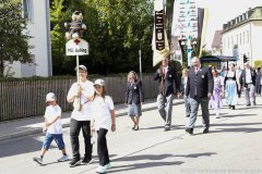 Festzug am Aubinger Herbstfest in München 2022