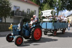 Festzug am Aubinger Herbstfest in München 2022