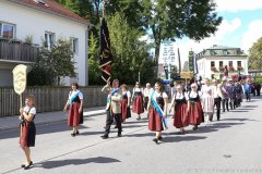 Festzug am Aubinger Herbstfest in München 2022