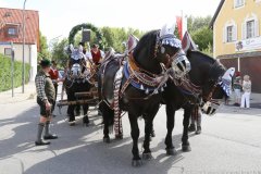 Festzug am Aubinger Herbstfest in München 2022