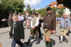 Festzug am Aubinger Herbstfest in München 2022