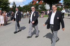 Festzug am Aubinger Herbstfest in München 2022