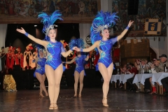 Auftritt Narrhalla am Ball der Damischen Ritter im Löwenbräukeller in München 2019