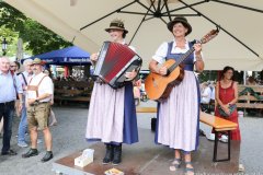 Drent und  Herent, Brunnenfest am Viktualienmarkt in München 2022