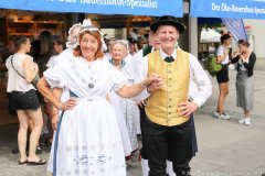 Gaugruppe Trachtengau München, Brunnenfest am Viktualienmarkt in München 2022