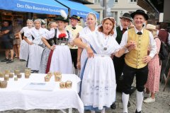 Gaugruppe Trachtengau München, Brunnenfest am Viktualienmarkt in München 2022