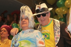 Dr. Axel Munz und Günter Malescha (re.), Carneval in Rio im Hotel Bayerischer Hof in München 2019