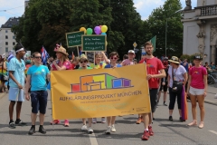 Christopher Street Day in München 2018