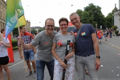 Markus Rinderspacher (re.), Christopher Street Day in München 2018