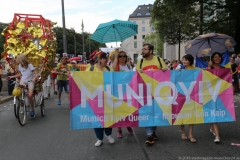 Christopher Street Day in München 2018