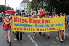 Christopher Street Day in München 2018