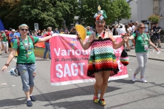 Christopher Street Day in München 2018