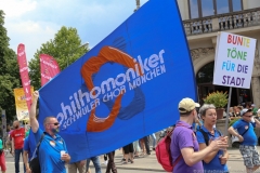 Christopher Street Day in München 2018