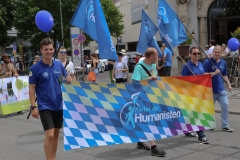 Christopher Street Day in München 2018