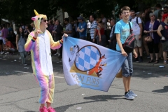 Christopher Street Day in München 2018