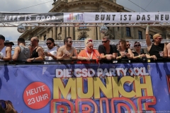 Christopher Street Day in München 2018