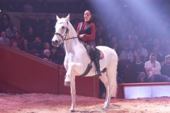 Circus Krone Stars in der Manege im Circus Krone Bau in München 2022