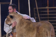 Martin Lacey,  Mandana Circuskunst neu geträumt Circus Krone auf der Theresienwiese in München 2019