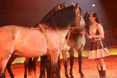 Jana Lacey-Krone, Premiere erstes Winterprogramm im Circus Krone in München 2018