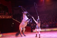 Jana Lacey-Krone, Premiere erstes Winterprogramm im Circus Krone in München 2018