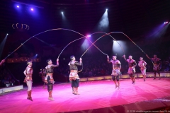 Truppe Khadgaa, Premiere erstes Winterprogramm im Circus Krone in München 2018