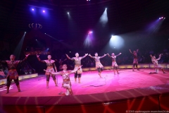 Truppe Khadgaa, Premiere erstes Winterprogramm im Circus Krone in München 2018