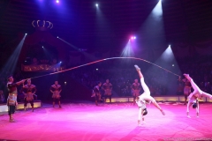 Truppe Khadgaa, Premiere erstes Winterprogramm im Circus Krone in München 2018