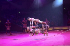 Truppe Khadgaa, Premiere erstes Winterprogramm im Circus Krone in München 2018