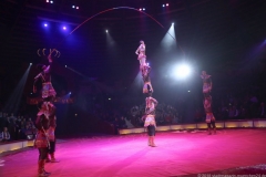 Truppe Khadgaa, Premiere erstes Winterprogramm im Circus Krone in München 2018