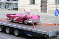 Corso der Schausteller und Marktkaufleute Demo von der Theresienwiese zum Odeonsplatz in München 2020