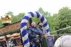 Dr. Michael Möller und Manfred Zehle jun. (re.), Eröffnung Frühlingsfest auf der Theresienwiese in München 2019