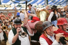 Eslarner Showband, Eröffnung Frühlingsfest auf der Theresienwiese in München 2019