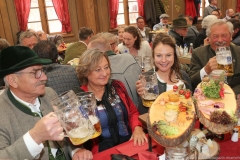 Otto Seidl, Rita Tyrock, Ulrike Grimm, Helmut Pfundstein (von li. nach re.), Eröffnung Frühlingsfest auf der Theresienwiese in München 2019