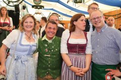 Anja Berger, Christian Bachhuber, Verena Dietl, Stefan Ziegler (von li. nach re.), Nach zwei Jahren Pandemiepause. Eröffnung der Truderinger Festwoche 2022