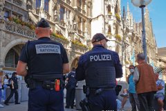 Fan Impressionen zur Uefa Europameisterschaft 2020 in München 2021