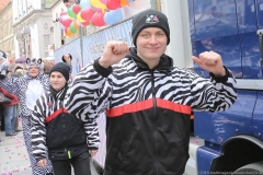 Faschingszug der Damischen Ritter durch die Fußgängerzone in München 2019