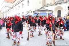 Faschingszug der Damischen Ritter durch die Fußgängerzone in München 2019