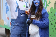 Faschingszug der Damischen Ritter durch die Fußgängerzone in München 2019