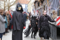 Faschingszug der Damischen Ritter durch die Fußgängerzone in München 2019