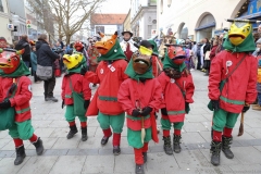 Faschingszug der Damischen Ritter durch die Fußgängerzone in München 2019