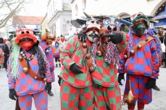 Faschingszug der Damischen Ritter durch die Fußgängerzone in München 2019